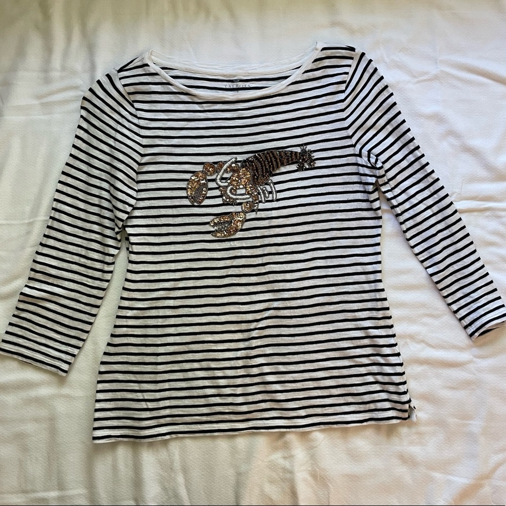 Talbots lobster shirt